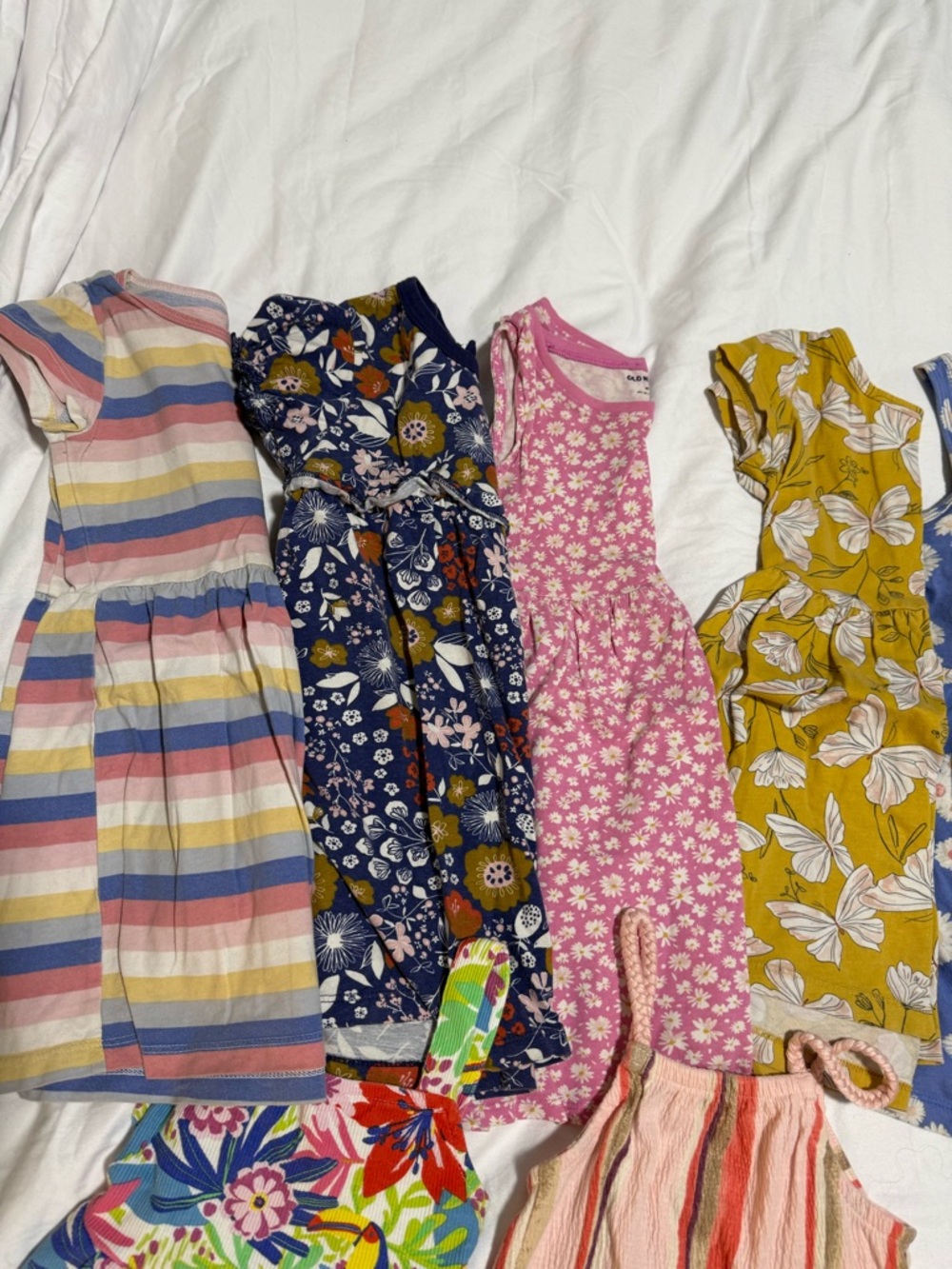 Mixed Girls' 4T Dress LOT Bundle - Bright Multicolor - Picture 6 of 12